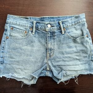 Levi's Cutoff Denim Shorts